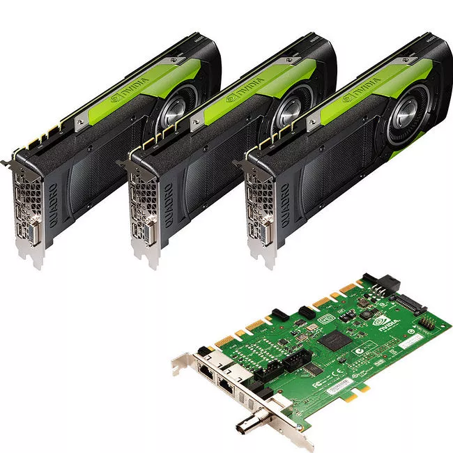 PNY VCQM6000SYNC-3M624KIT NVIDIA Quadro M6000 Graphic Card + Sync (Turnkey Kit) - 24 GB GDDR5