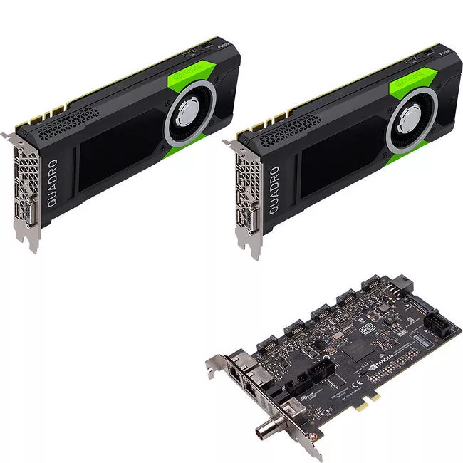 PNY VCQP5000SYNC-2P5KIT Dual Quadro P5000 Graphic Card 16 GB Sync II Turnkey Kit