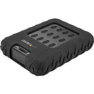StarTech S251BRU31C3 USB 3.1 Rugged External Hard Drive Enclosure for 2.5in SATA SSD / HDD