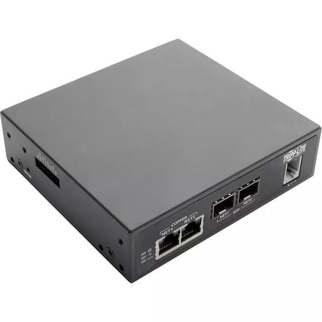 Tripp Lite B093-008-2E4U-M 8-Port Console Server with Built-In Modem Dual GbE NIC 4Gb Flash and Dual SFP
