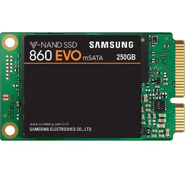 Samsung MZ-M6E250BW 860 EVO SSD - 250 GB - Internal - mSATA - SATA