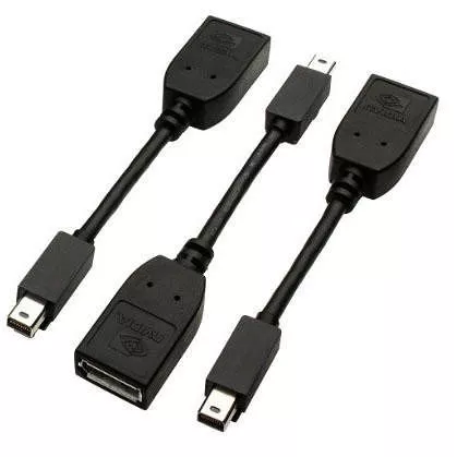 PNY MDP-DP-THREE-PCK DisplayPort/Mini DisplayPort Audio/Video Cable