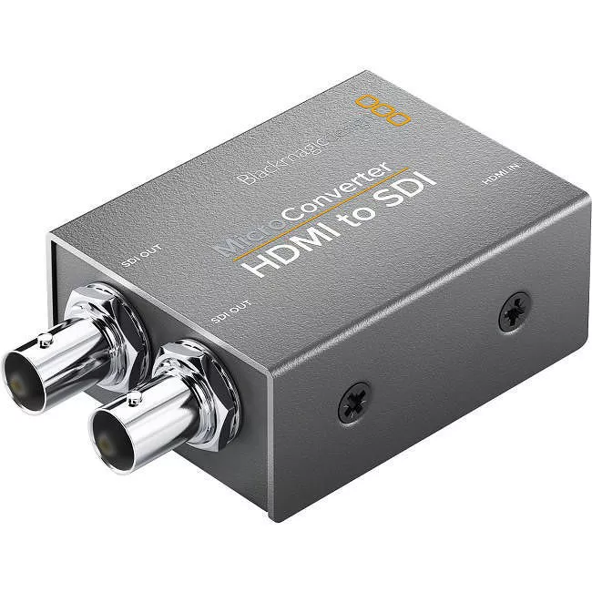 Blackmagic Design CONVCMIC/HS/WPSU Micro Converter HDMI to SDI with Power Supply