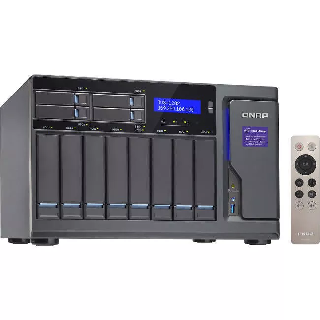 QNAP TVS-1282-I7-64G-US SAN/NAS Storage System