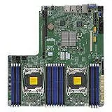 Supermicro MBD-X10DDW-I Server Motherboard - 2x Socket LGA 2011-v3 - Intel C612 - 16x DDR4 - RAID - Proprietary Form Factor