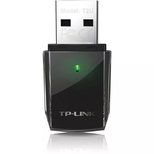 TP-LINK ARCHER T2U AC600 Dual Band Wireless USB 2.0 Adapter - 802.11ac/a/b/g/n