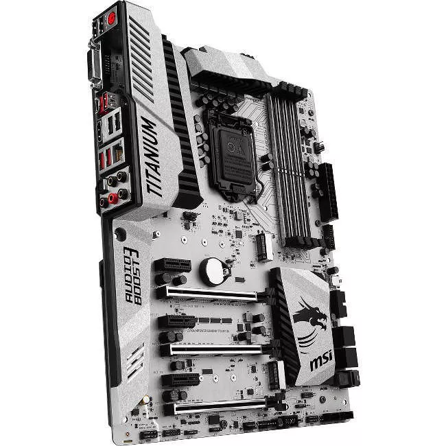 MSI Z170A MPOWER GAMING TITANIUM Desktop Motherboard - 1x Socket H4 LGA-1151 - Intel Z170 - 4x DDR4 - RAID - 2x M.2 - 3x PCIe x16 - ATX