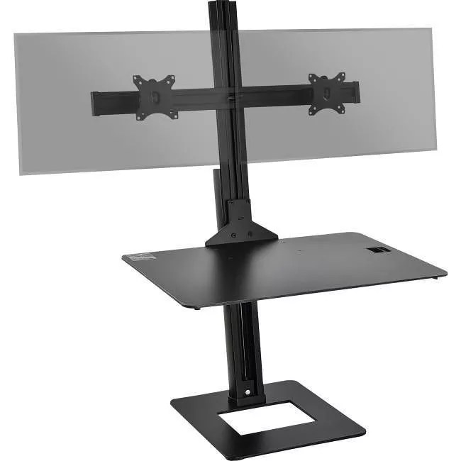 SIIG CE-MT2H12-S1 Dual Display Adjustable Computer Keyboard Stand