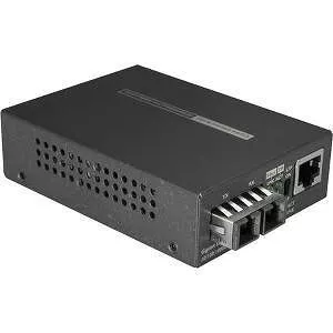 StarTech MCMGBSCSM10 Gigabit Ethernet to SC Fiber Media Converter - 1000Base-LX, Single-mode, 10 km