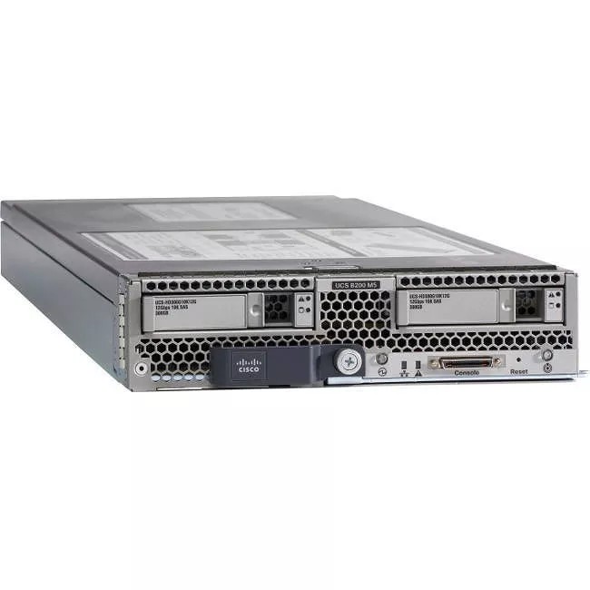 Cisco UCS-SP-B200M5-CS1 B200 M5 Blade Server - 2X Intel Xeon 4108 - 192GB Installed DDR4 SDRAM
