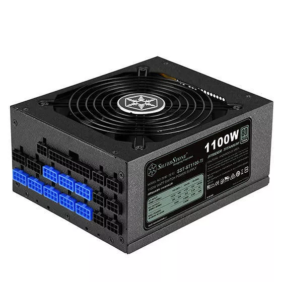SilverStone SST-ST1100-TI 1100W 80 PLUS Titanium Power Supply