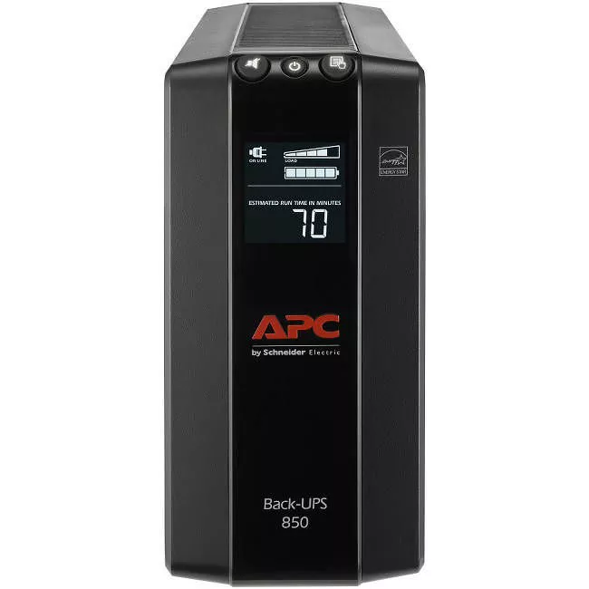 APC BX850M Back UPS Pro , Compact Tower, 850VA, AVR, LCD, 120V