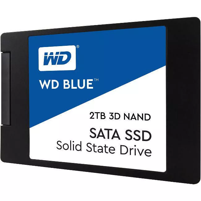 WD WDS200T2B0A Blue 3D NAND 2TB PC SSD - SATA III 6 Gb/s 2.5"/7mm