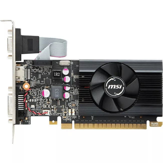 MSI G7101D5P NVIDIA GeForce GT 710 Graphic Card - 1 GB GDDR5 - Low-profile