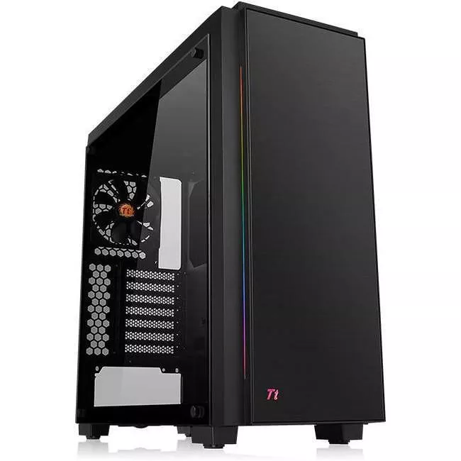 Thermaltake CA-1H7-00M1WN-00 Versa C23 Tempered Glass RGB Edition Mid-tower Chassis