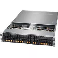 Supermicro SYS-2029BT-HNC0R 2U 4 Node RM Barebone - Intel C621 Chipset - Socket P LGA-3647 - 2x CPU
