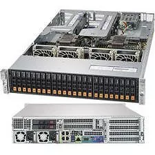 Supermicro SYS-2029U-TN24R4T 2U Rack Barebone - Intel C621 Chipset - Socket P LGA-3647 - 2 x CPU