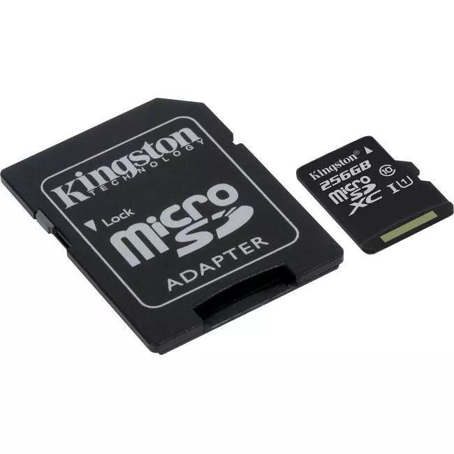 Kingston SDCS/256GB Canvas Select 256 GB microSDXC Class 10/UHS-I (U1) Card