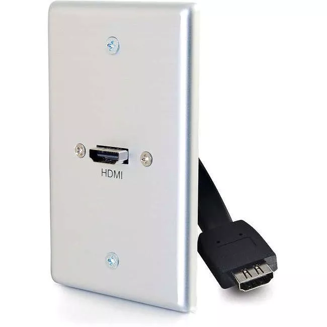 C2G 39870 HDMI Wall Plate - Single Gang