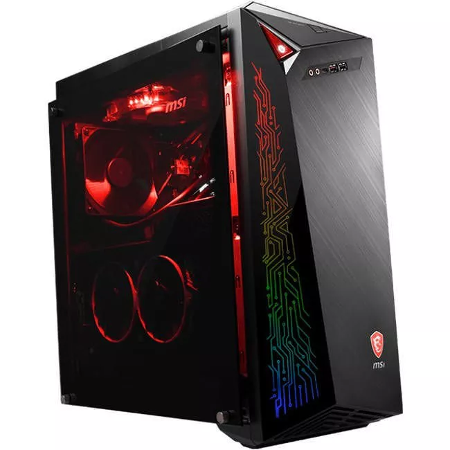 MSI INFINITEX040US Infinite X 8RG-040US VR Ready Gaming Desktop Computer, Intel Core i7-8700 3.2GHz