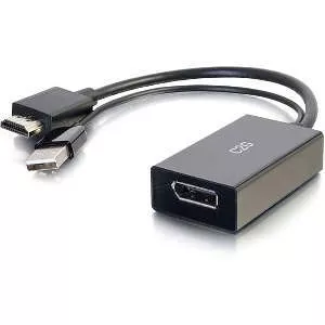 C2G 22323 4K HDMI to DisplayPort Adapter - HDMI to DP Active Video Adapter - M/F