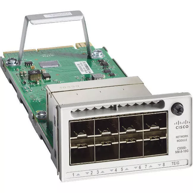 Cisco C9300-NM-8X Network Module - Catalyst 9300 - SFP+ - 8x 10GbE