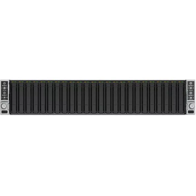 Intel HNS2600BPQ24 1U Rackmount Barebone - C628 Chipset - Socket P LGA-3647 - 2 x Processor Support