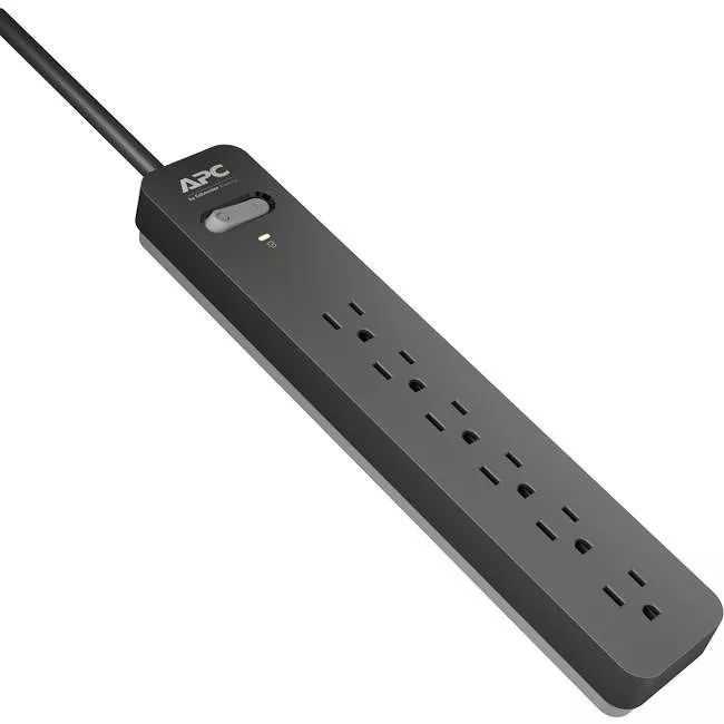 APC PE610 Essential SurgeArrest 6 Outlet 10 Foot Cord 120V