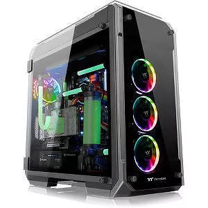 Thermaltake CA-1I7-00F1WN-01 View 71 Tempered Glass RGB Edition Full Tower Chassis