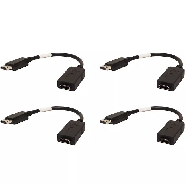 PNY DP-HDMI-FOUR-PCK DisplayPort to HDMI Adapter - Four Pack