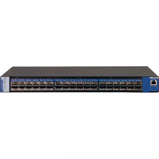 Mellanox MSX6025T-1SFS SwitchX-2 based FDR-10 InfiniBand 1U Switch, 36 QSFP+ ports, 1 PSU (AC)
