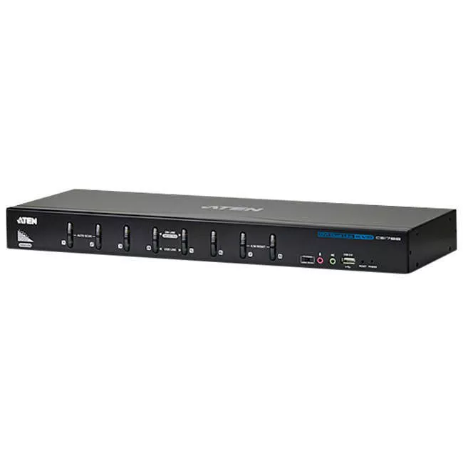 ATEN CS1788 8-Port USB DVI Dual Link KVM Switch-TAA Compliant