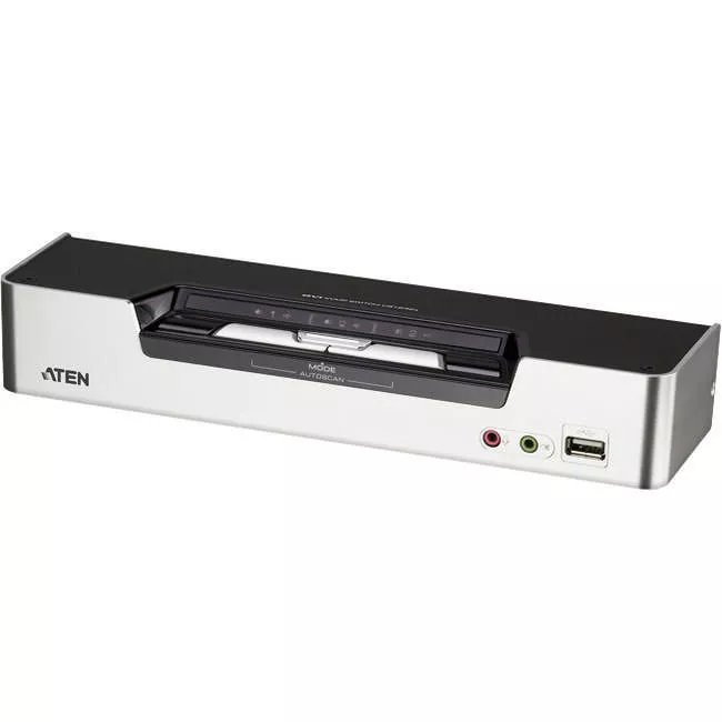 ATEN CS1642A 2-Port USB DVI Dual View KVMP Switch-TAA Compliant
