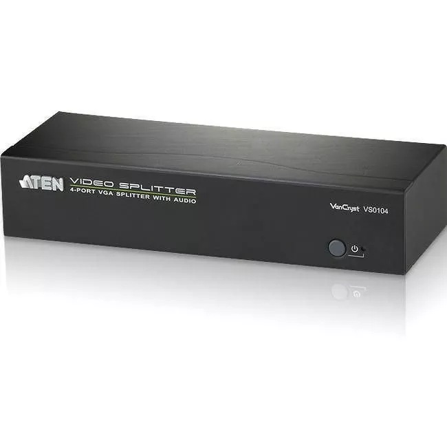 ATEN VS0104 4-Port VGA Splitter with Audio
