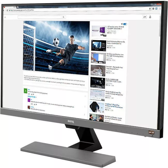 BenQ EW277HDR 27" Class Full HD LCD Monitor - 16:9 - Metallic Gray