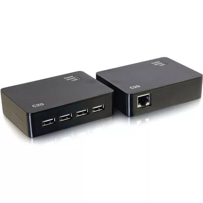 C2G 54285 4-PORT USB 2.0 OVER CAT5/CAT6 EXTENDER - UP TO 150FT
