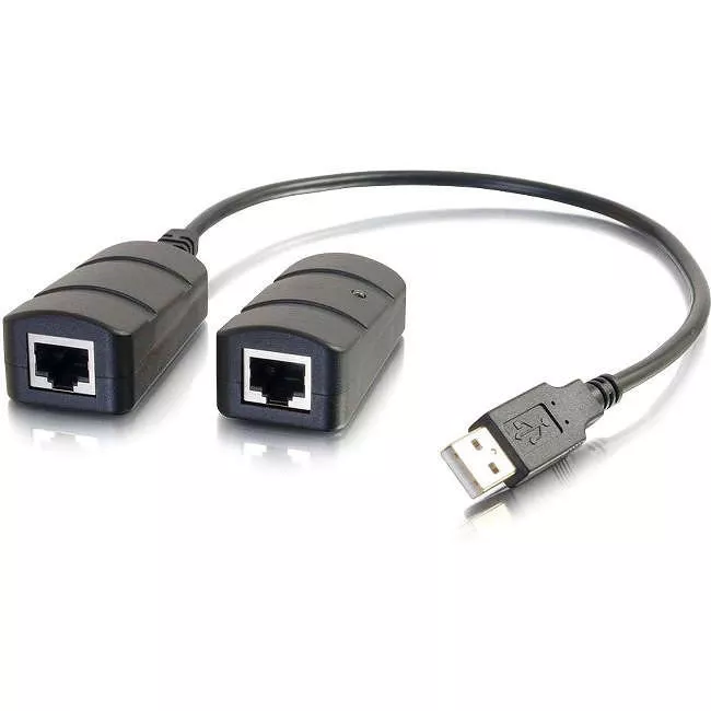 C2G 54284 USB Over Cat5/Cat6 Extender - USB Extender - Up to 150ft