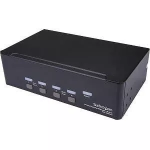 StarTech SV431DPDDUA2 4 Port Dual DisplayPort KVM Switch 1.2 KVM 4K 60Hz
