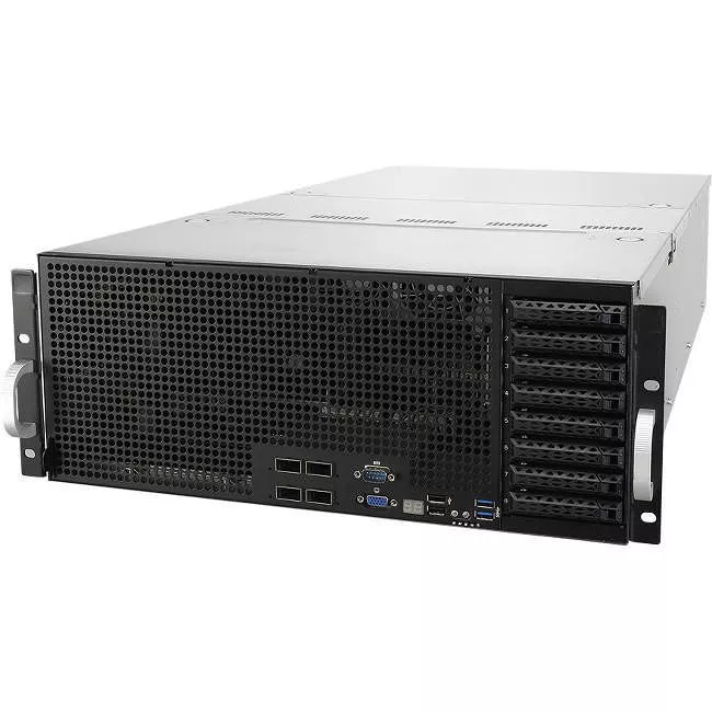 ASUS ESC8000 G4 4U 8 GPU Rack Barebone System - Intel C621 Chipset - Dual Socket P LGA 3647