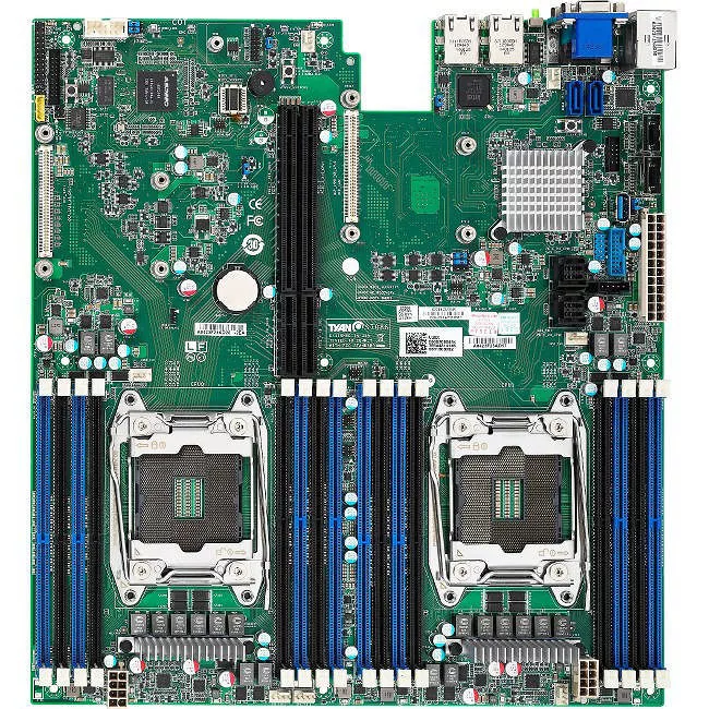 MiTAC S7086GM3NRE Server Motherboard - 2x Socket R LGA-2011 - Intel C612 - 16x DDR4 - RAID - EATX