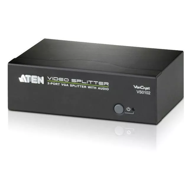 ATEN VS0102 2-Port VGA Splitter with Audio
