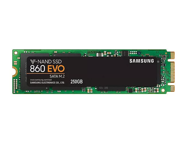 Samsung MZ-N6E250BW 860 EVO SSD - 250 GB - Internal - M.2 2280 - SATA