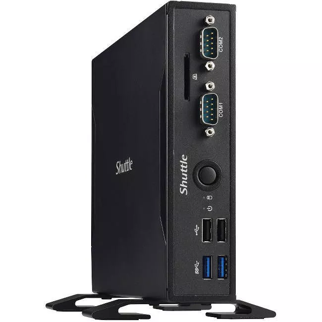 Shuttle DS67U3 XPC Nettop Computer - Intel Core i3 i3-6100U 2.30 GHz DDR3L SDRAM - Slim PC - Black