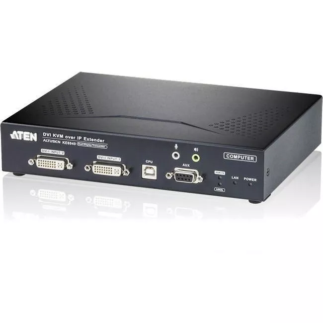 ATEN KE6940T USB DVI-I Dual Display KVM Over IP Transmitter