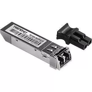TRENDnet TE100-MGBS20 SFP to RJ45 100Base-FX Single-Mode LC Module; ; Up to 20 km (12.4 Miles); Standard SFP Compatible; Up to 155Mbps Speeds; Duplex-LC Fiber Compatible; 1310nm; Lifetime Protection