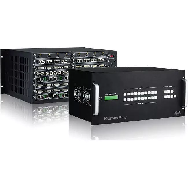 KanexPro HDMMX3232-4K 4K UHD 32x32 Modular Matrix Switcher