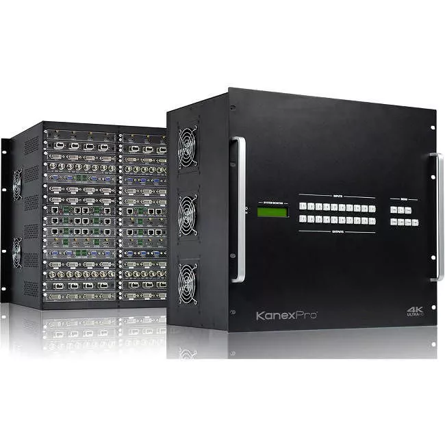 KanexPro HDMMX6464-4K 4K UHD 64x64 Modular Matrix Switcher
