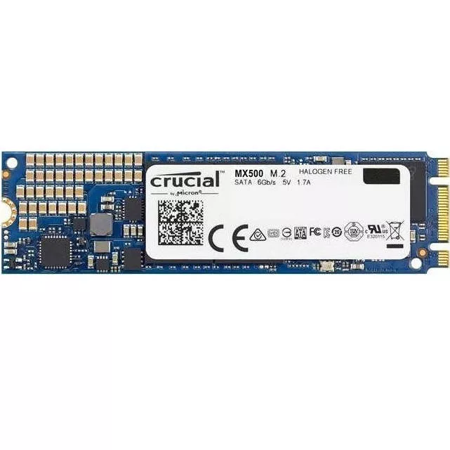 Crucial CT1000MX500SSD4 SSD 1 TB Internal - M.2 2280 - SATA - MX500