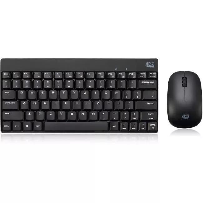 Adesso WKB-1100CB Wireless Spill Resistant Mini Keyboard & Mouse Combo