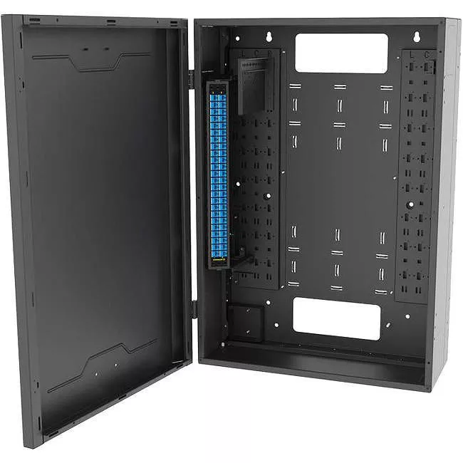 C2G VWMZRU-B Wall Mount for Cabinet - Black - TAA Compliant